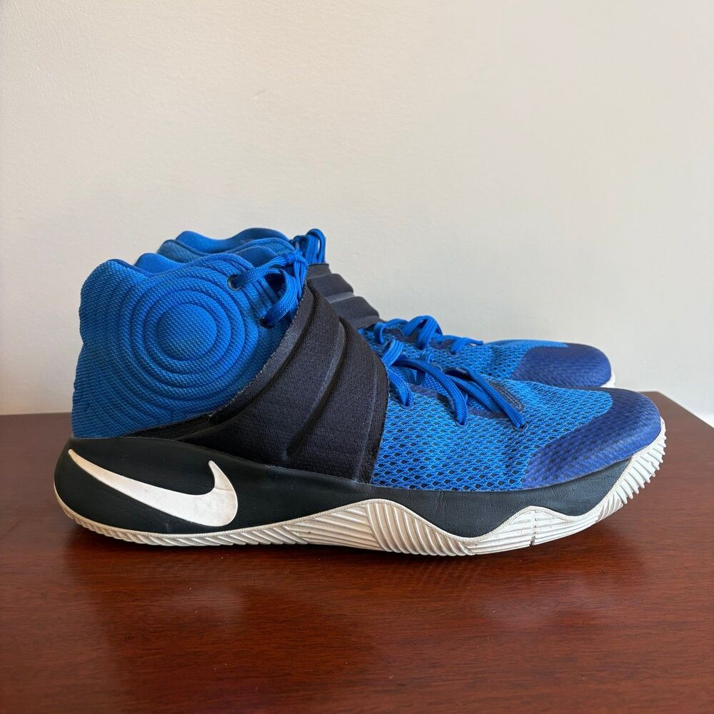 Nike Kyrie 2 Brotherhood Duke Blue Black Basketball Shoes Mens 16 819583-444 - Picture 1 of 8